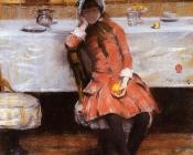 威廉梅里特查斯 - Young Girl on an Ocean Steamer